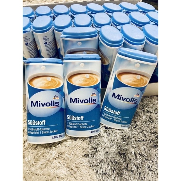 Đường ăn kiêng Mivolis chính hãng 1.200 viên nhập khẩu Đức ăn kiêng, giảm cân, tiểu đường