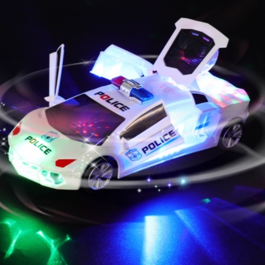 [Hàng sẵn] Đồ chơi xe Ô tô đồ chơi Xoay 360 độ Có đèn, phát nhạc vui nhộn