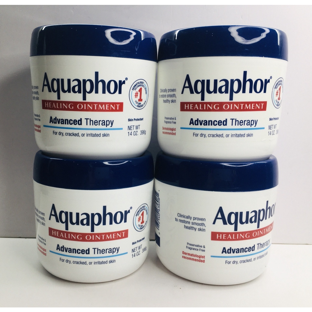 Kem đa năng Aquaphor healing Ointment Advanced Therapy cho da khô, nứt nẻ 396g-Hàng USA