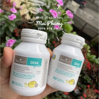Viên uống DHA Bioisland for kids 60 viên cho bé (Úc)