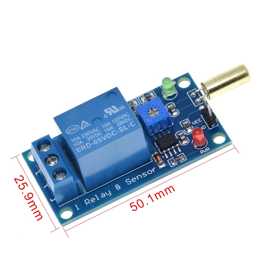 Mô Đun Cảm Biến Góc Nghiêng 5v 1 Kênh Sw520D Cho Arduino