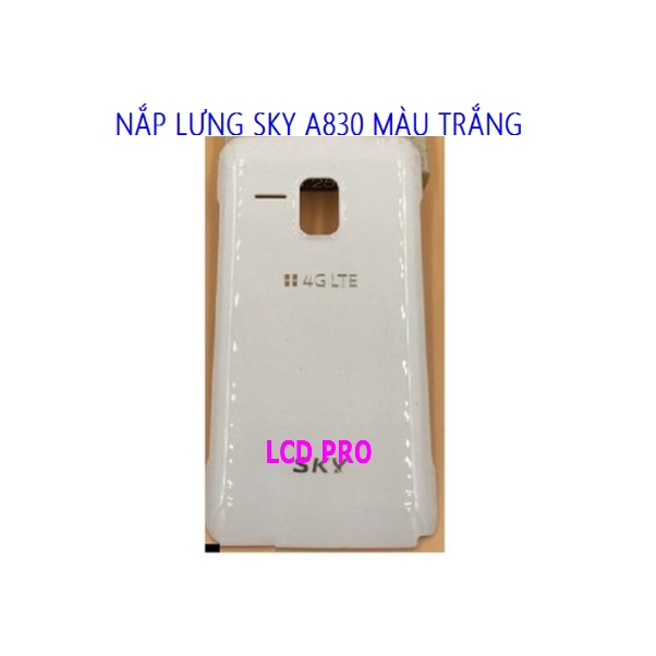 NẮP LƯNG SKY A830 MÀU TRẮNG