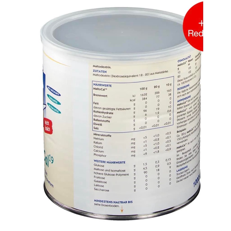 Sữa bột tăng cân MALTOCAL 19 hộp 1000g - Cho trẻ biếng ăn - Suy sinh dưỡng - Thấp còi - giúp tăng chiều cao