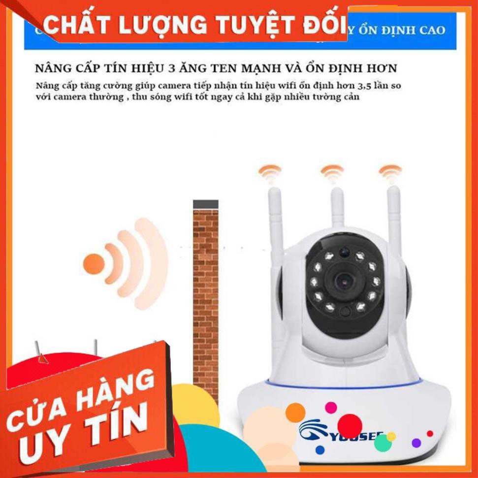 Camera Giám Sát Yoosee 3 Râu thật chính hãng - Kèm Thẻ Nhớ 16GB 32GB 64GB | BigBuy360 - bigbuy360.vn