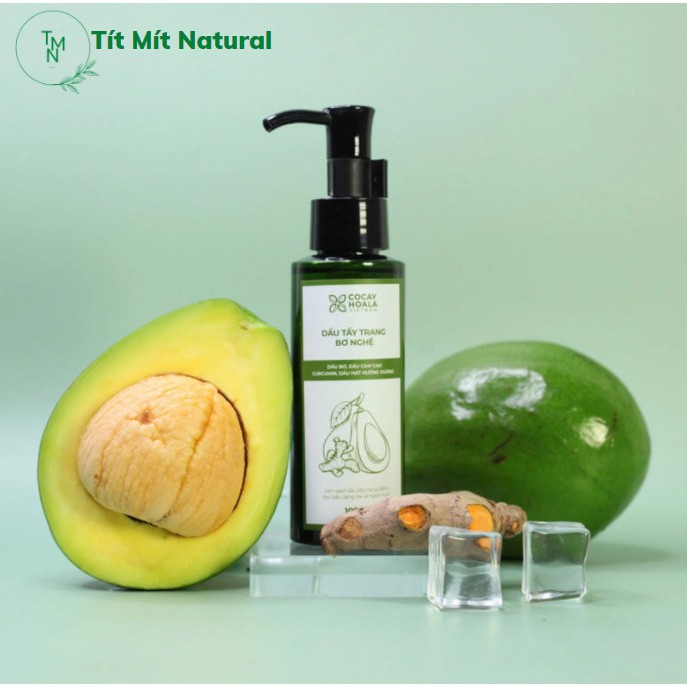 Dầu tẩy trang bơ nghệ Cỏ Cây Hoa Lá - Làm sạch sâu, sáng da, ngừa mụn 100ml | BigBuy360 - bigbuy360.vn