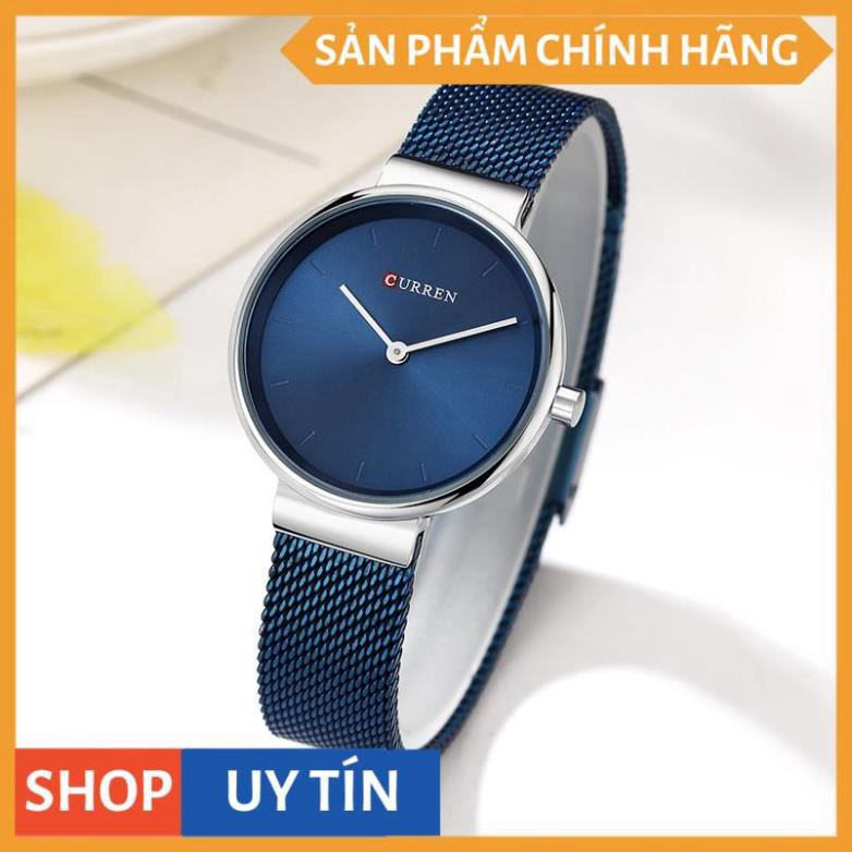 HÀNG CAO CẤP -  Đồng hồ nữ CURREN LUXURY – Dây Titanium cao cấp + Tặng hộp & pin  - Hàng Cao Cấp