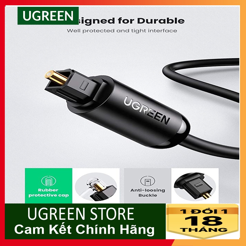 Dây Audio Sợi Quang Optical Chính Hãng UGREEN AV122