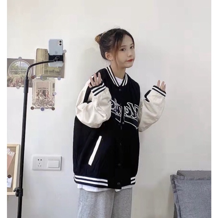 Áo khoác gió hai lớp phối tay BLO TT12