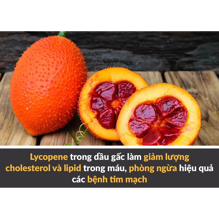 Dầu Gấc Vinaga DHA chiết xuất từ tinh dầu gấc giúp sáng mắt đẹp da | Thế Giới Skin Care