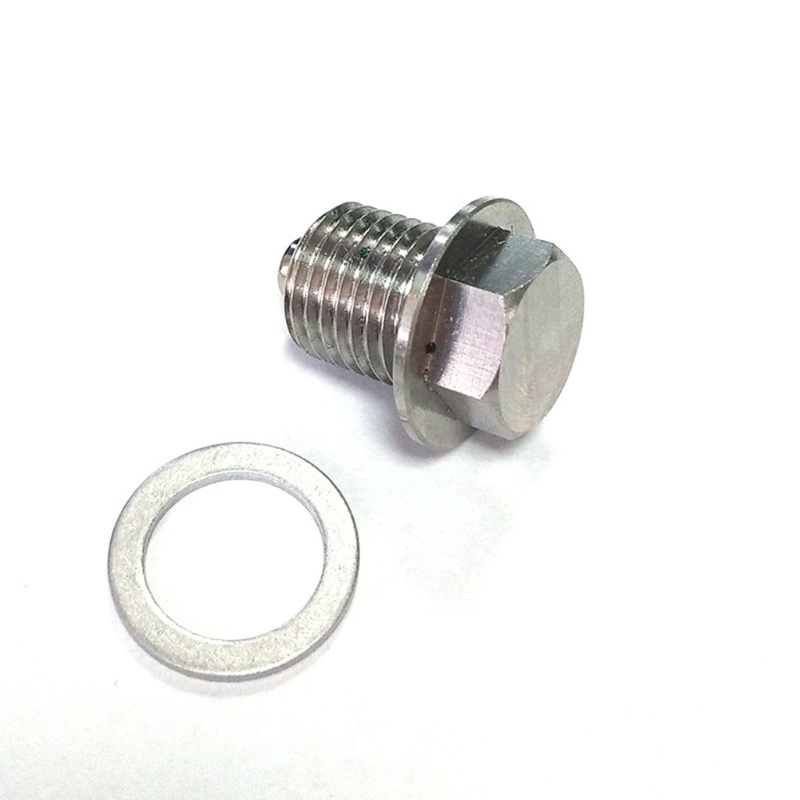 Đai Ốc Nam Châm Cống Thoát Nước Động Cơ Bằng Thép Không Gỉ Có Nam Châm Neodymium M14x1 5 mm Dura