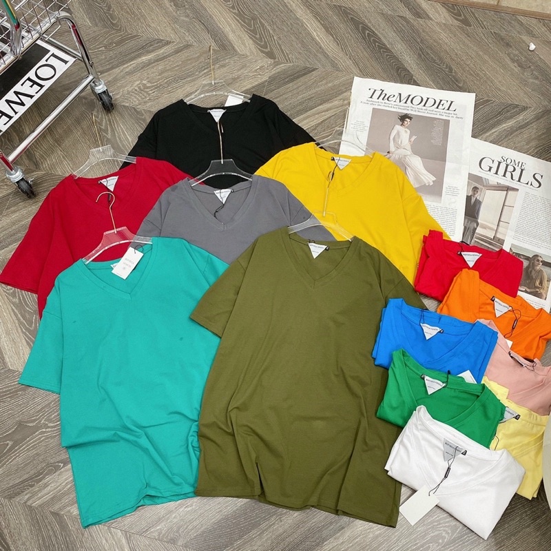 (55-105kg) T99 Áo Thun Cổ Tim Maii Thươngg Bigsize | BigBuy360 - bigbuy360.vn