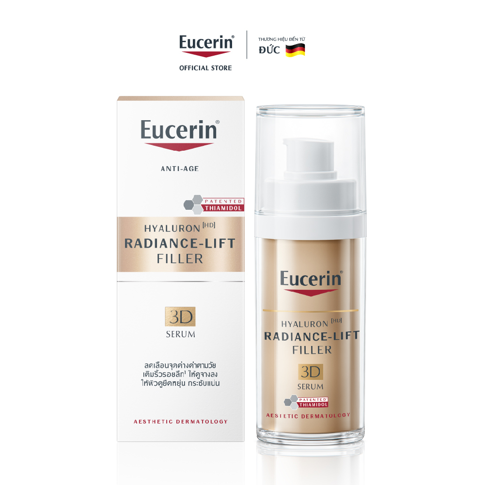 Tinh chất ngăn ngừa lão hóa Eucerin Hyaluron  Radiance-Lift Filler 3D Serum 30ml