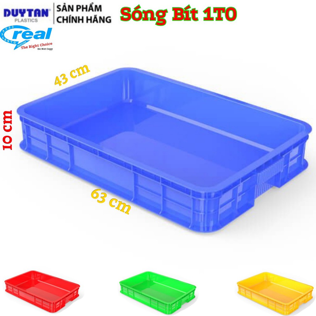 Sóng Bít và Sóng Hở 1 Tấc NHỰA HDPE-PP