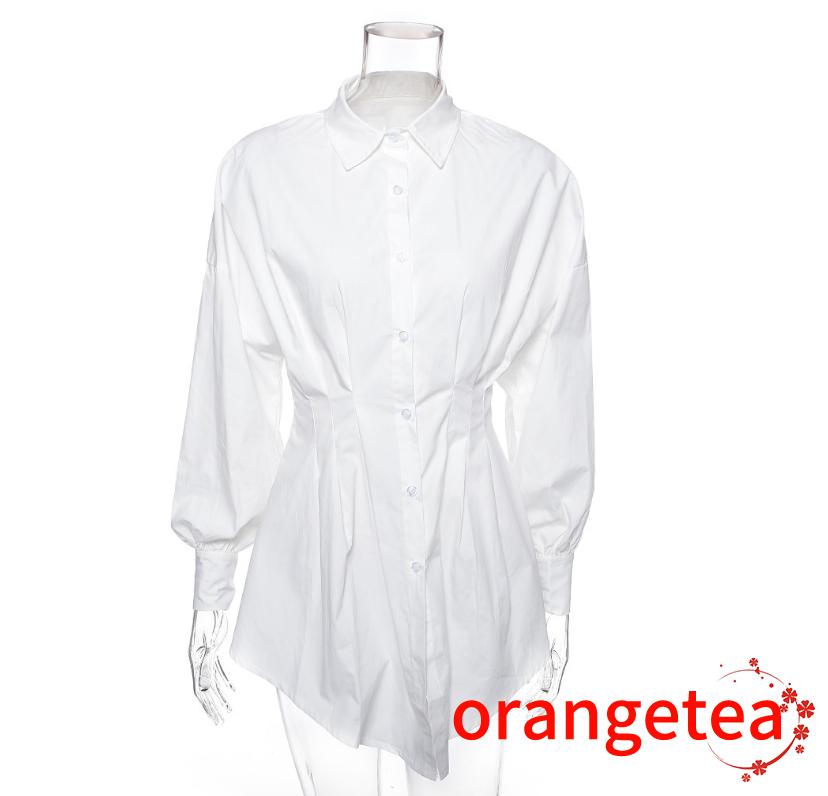 Váy tay dài cổ chữ V kiểu dáng thời trang quyến rũ dành cho nữ