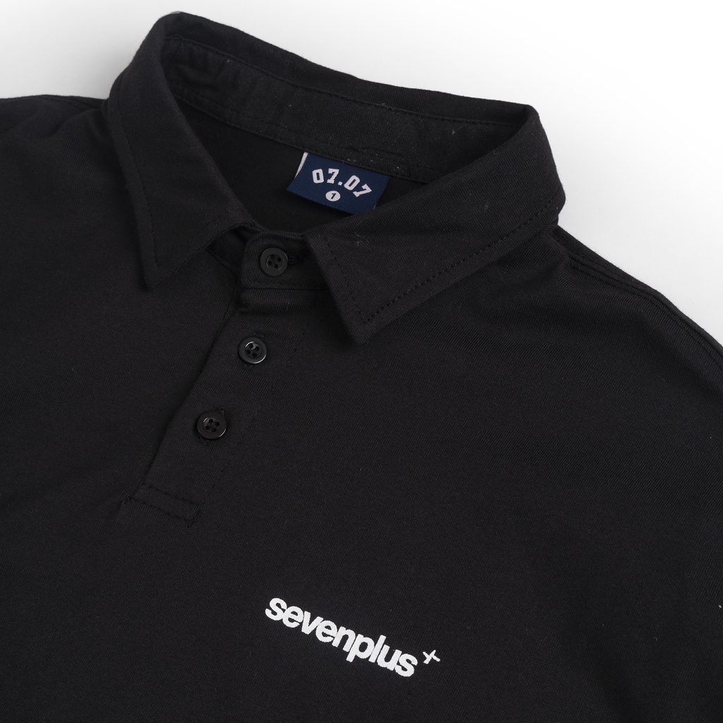 Áo polo tay ngắn SEVENPLUS Basic Polo - Màu đen