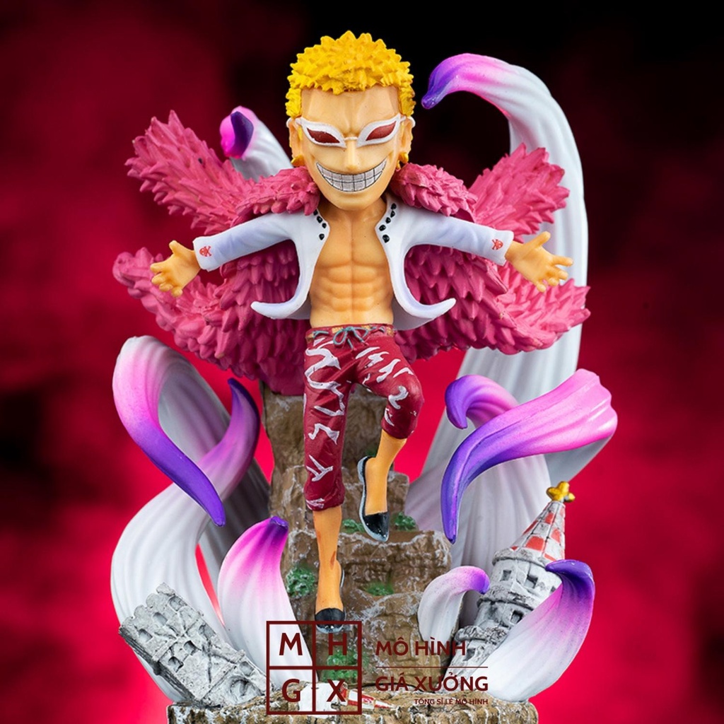 Mô hình One Piece Doflamingo hàng cao cấp cao 13cm , trạng thái chiến đấu , figure mô hình one piece , mô hình giá xưởng