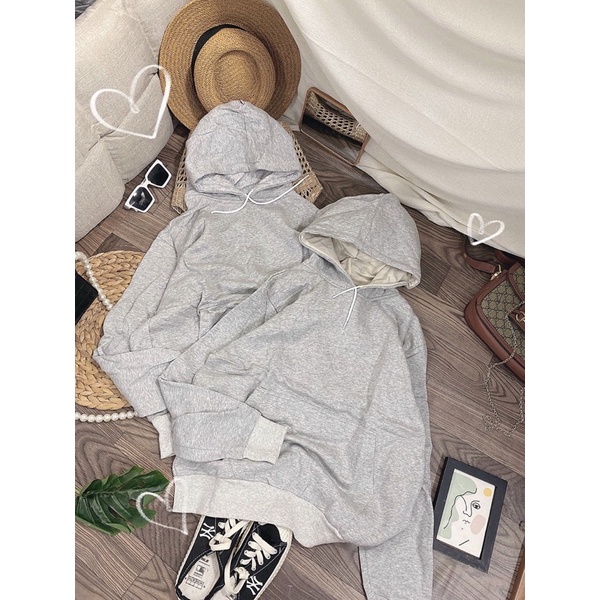 Áo nỉ hoddie tay bồng form rộng siêu xinh | BigBuy360 - bigbuy360.vn