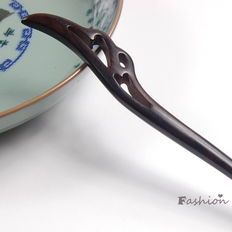 Trâm Cài Tóc Bằng Gỗ Đàn Hương Đen Đàn Hương Cổ Điển Phong Cách Trung Hoa Cổ Điển Cho Nữ