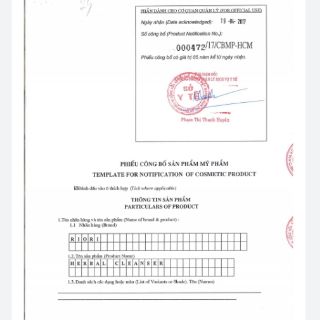(Date mới) Sữa rửa mặt Riori 120g