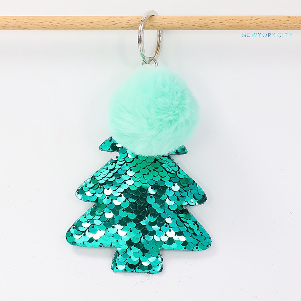 Móc Khóa Kim Sa Màu Sắc Tươi Sáng Phong Cách Giáng Sinh