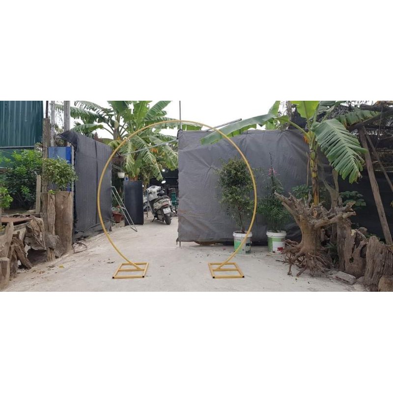 khung bán nguyệt trang trí