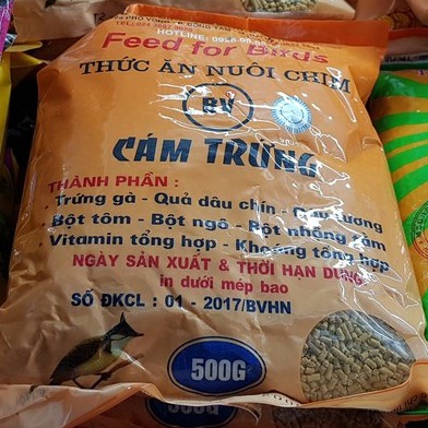 Cám Trứng Ba vì  500g - Thức ăn cho chim
