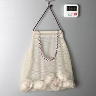 Túi lưới đựng hành tỏi đa năng