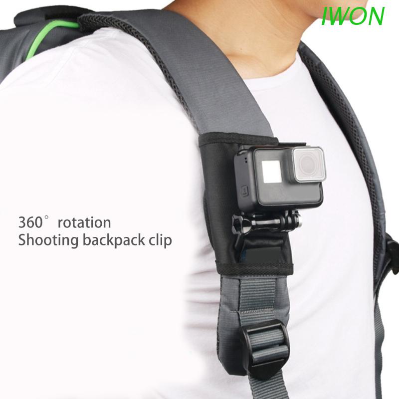 1 giá đỡ máy ảnh thể thao xoay 360 độ bằng nylon chống trượt