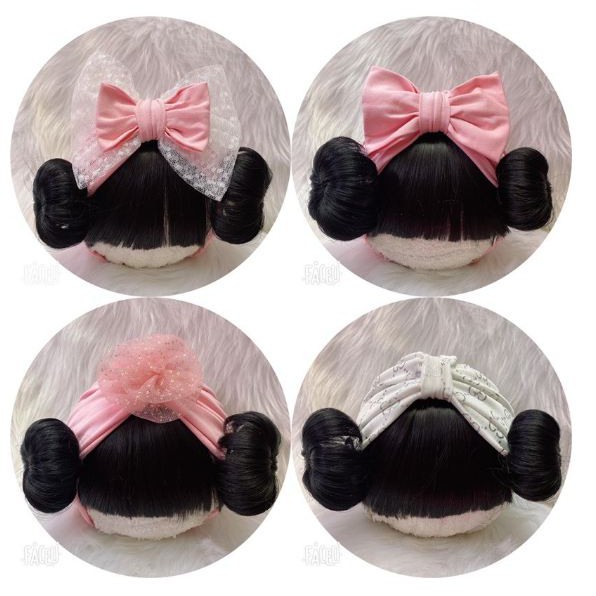 Turban gắn tóc giả cực chất