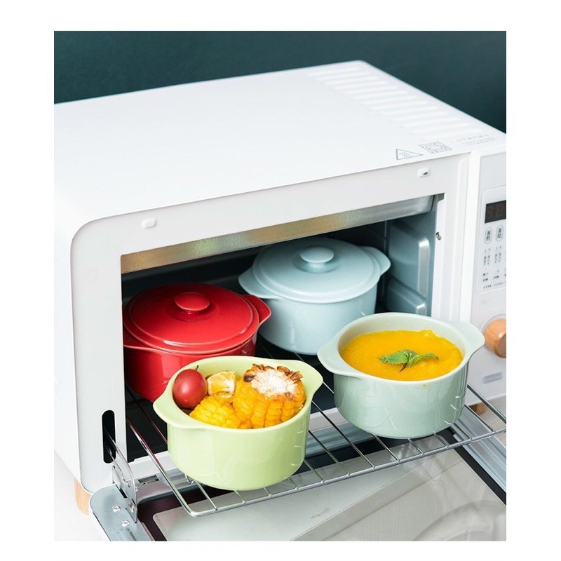 Bát nắp sứ, bát súp, bát chưng yến, bát ăn dặm cho bé