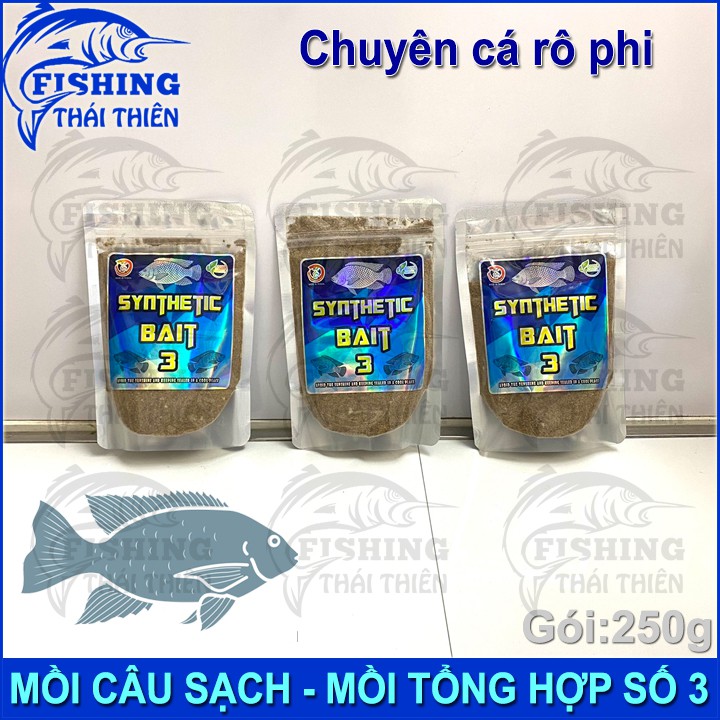 Mồi Câu Cá Tổng Hợp Số 3 Chuyên Dùng Câu Cá Rô Phi