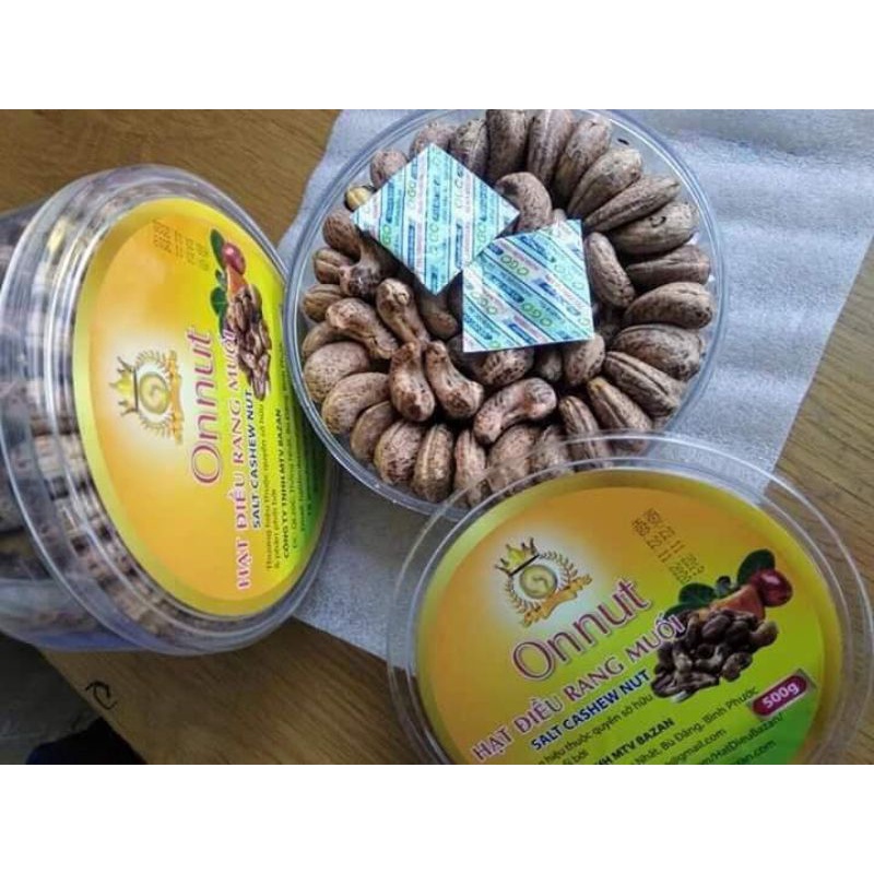 Combo 06 hộp  hạt điều Bình Phước loại A+