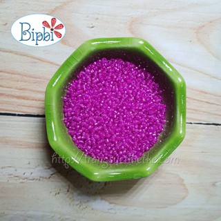 Combo 10 gói cườm TQ loại AAA color inside màu tím hồng