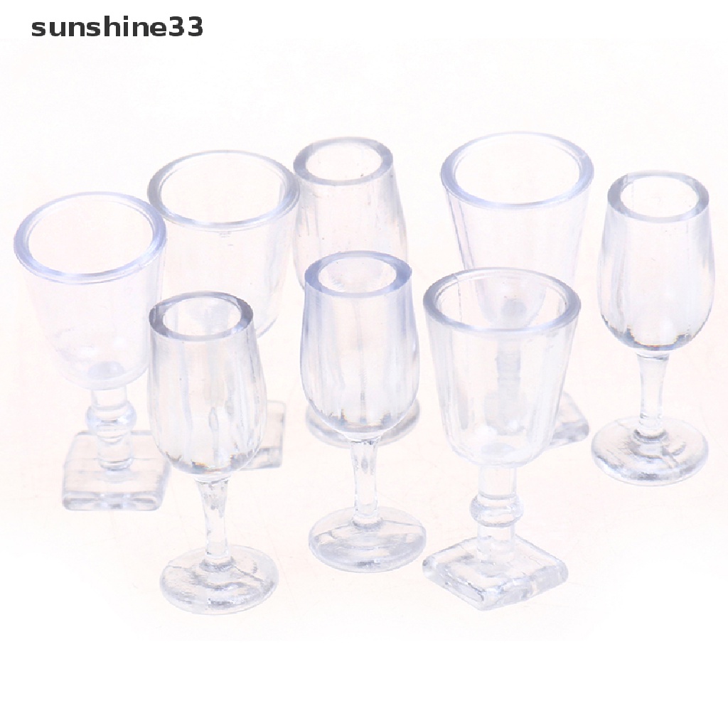 SU 1:12 Scale 4pcs/lot cup tableware set Dollhouse Miniature Toy n