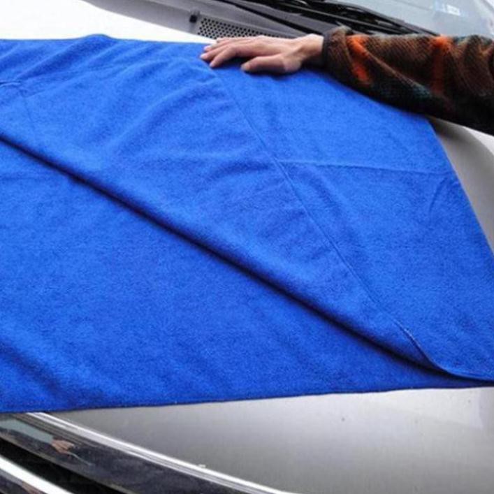 Khăn Lau Xe Hơi Cao Cấp - Khăn Lau Oto Siêu Thấm Hút, Sạch Mọi Vết Bẩn Trên Xế Yêu