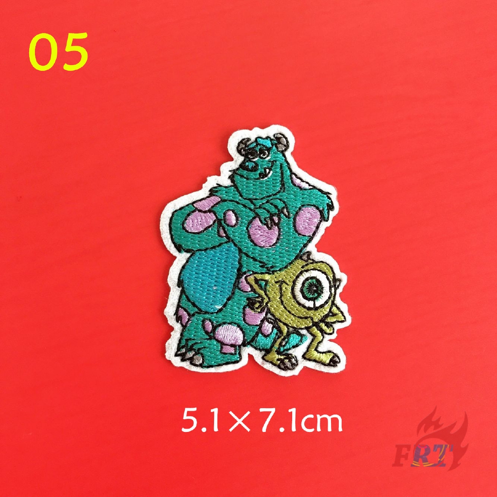 Miếng dán ủi họa tiết Disney Monsters Inc chủ đề số 03 trang trí DIY