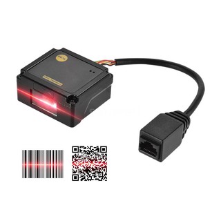 Máy quét mã vạch 1D 2D đầu RS232 mô đun CCD