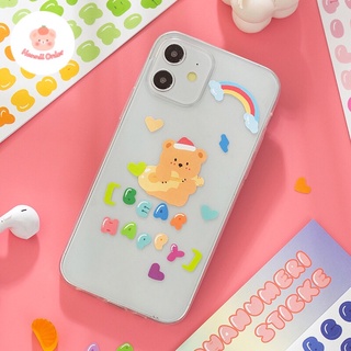 Set 2 tấm sticker chữ Alphanumeric Sticker