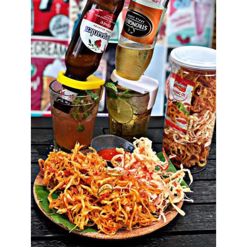 hủ pet-300gr mực mix 3 vị