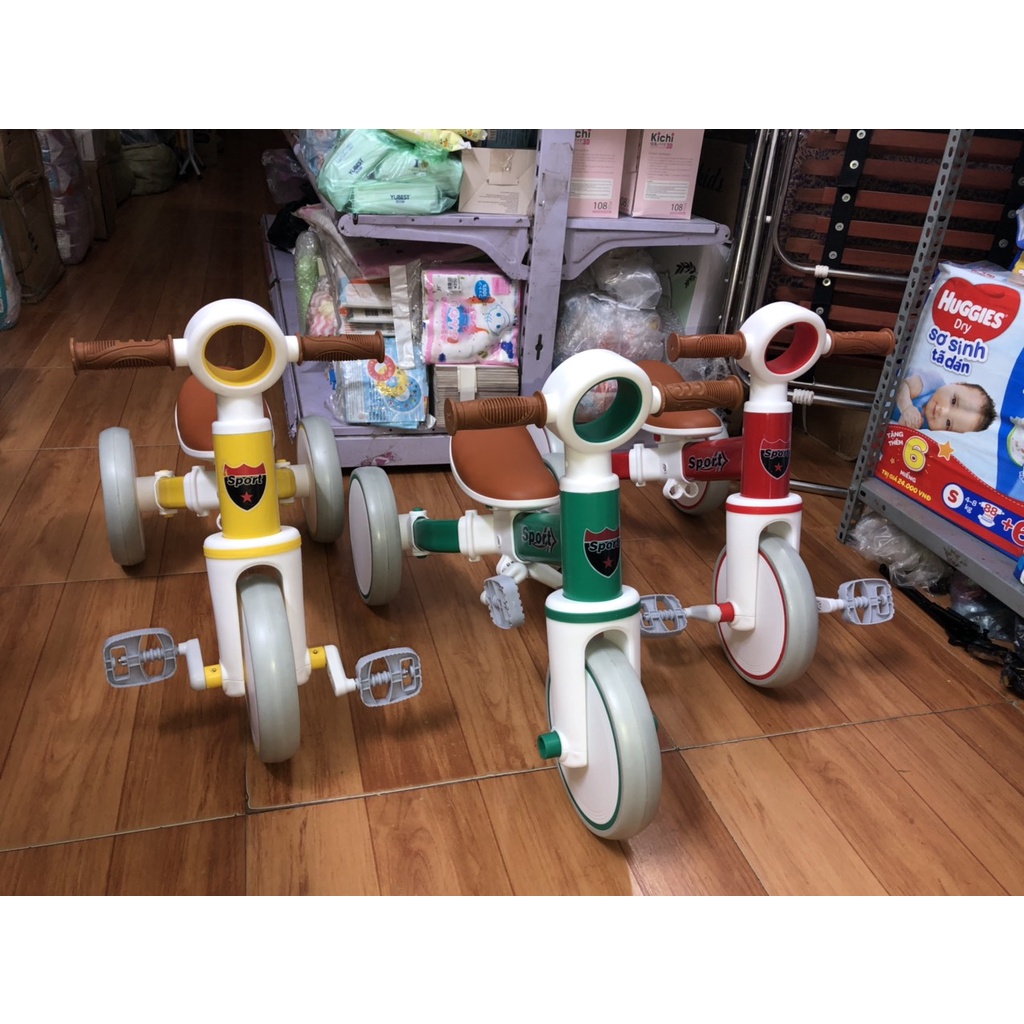 Xe Chòi Chân Thăng Bằng 3 Bánh Đa Năng Motion Và Sport 3 in 1 Mẫu Mới Nhất 2022