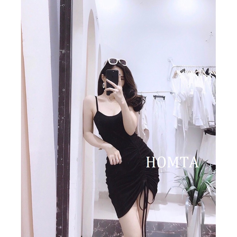 Đầm Body Hai Dây Rút | BigBuy360 - bigbuy360.vn