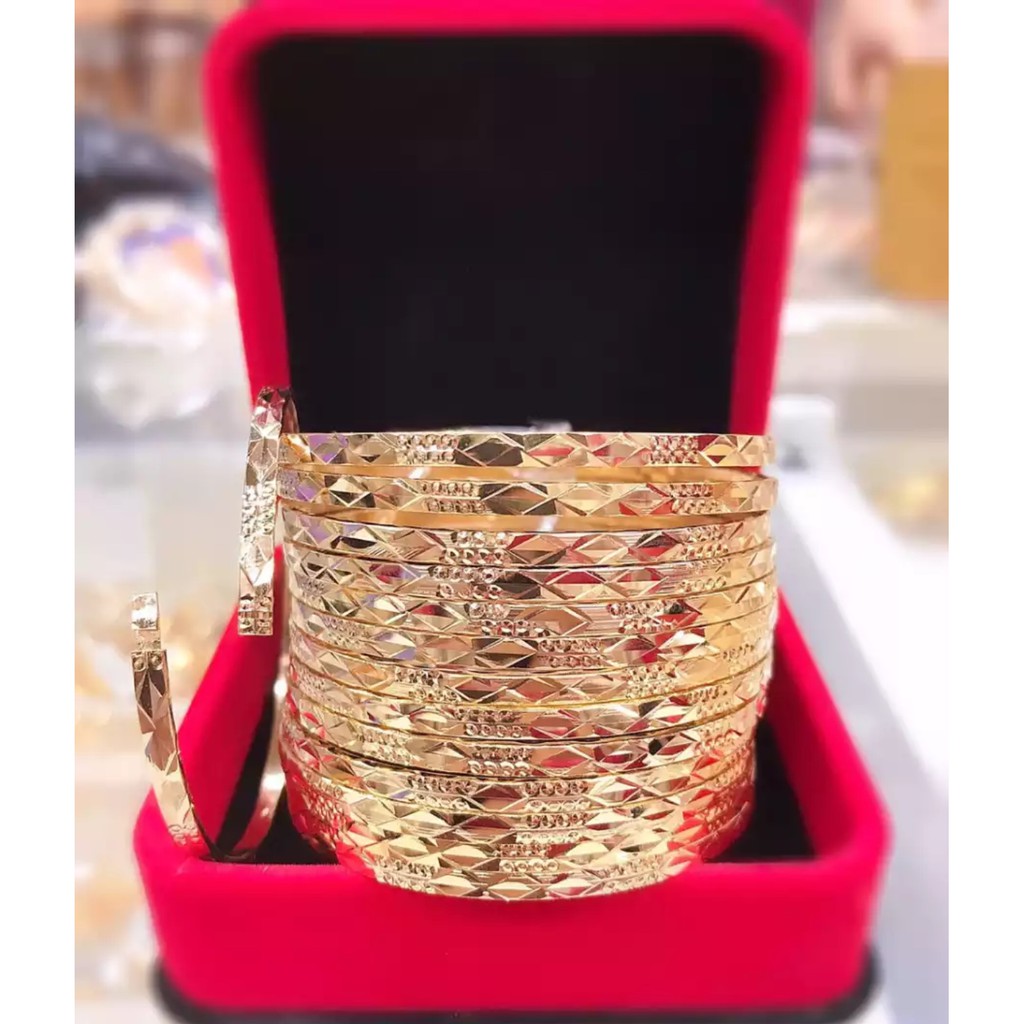 Bộ ximen 4li, khóa lưỡi gà mạ vàng 18K giống thật 99,9%BỘ 7 VÒNG XIMEN KHÓA GÀI NHƯ VÀNG THẬT CAO CẤP