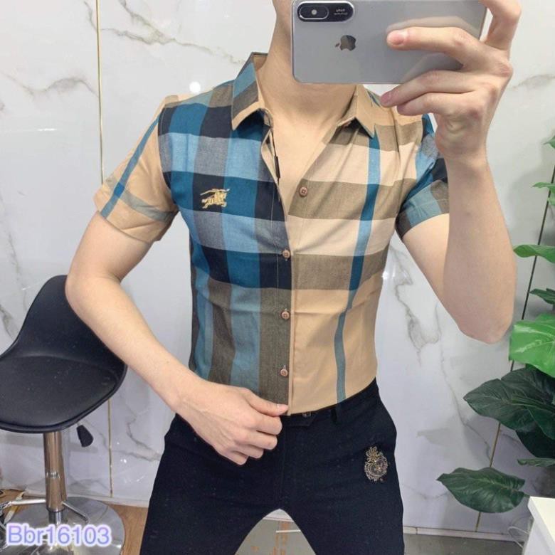 [Ảnh Thật] ÁO SƠ MI CỘC TAY BBR CAO CẤP _ Áo sơ mi nam BBR