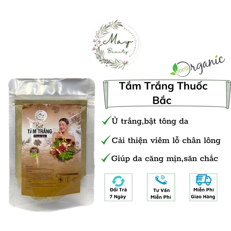 1kg bột tắm trắng thuốc Bắc thảo dược 24 vị handmade