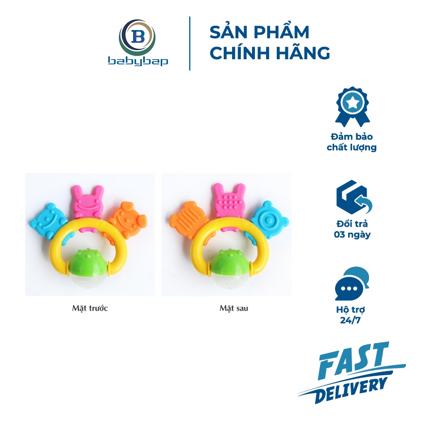Gặm Nướu Xúc Xắc Richell (Động Vật) Phù Hợp Cho Bé Trên 5 Tháng