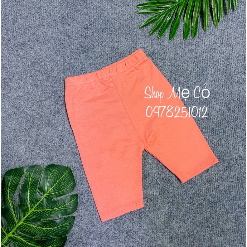 Combo 3 Quần Ngố Thun Cho Bé Gái Thoải Mái Phối Đồ