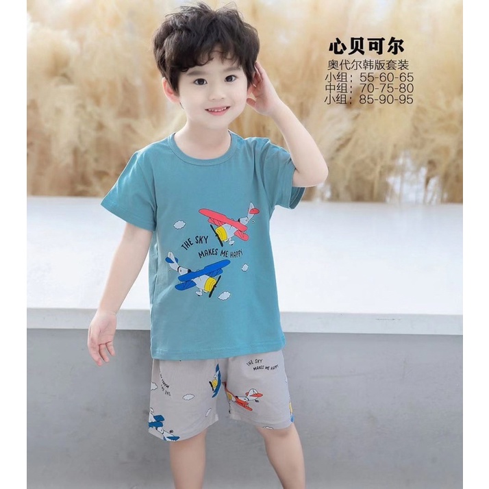 [E2] Bộ cotton Quảng Châu cho bé cao cấp