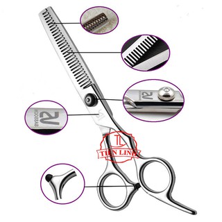 Kéo tỉa tóc VS quoay trắng