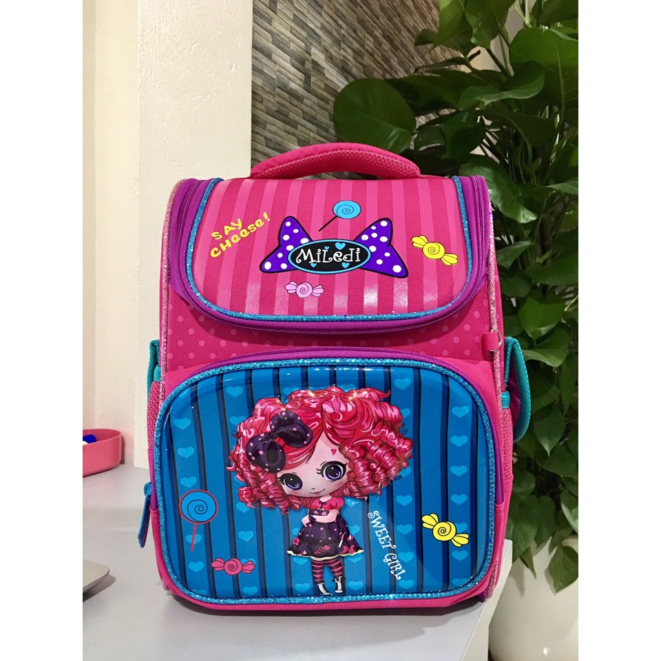 BALO CHỐNG GÙ HỌC SINH CẤP 1 HEADS CHO BÉ TRAI BÉ GÁI -toys89- TOYS89