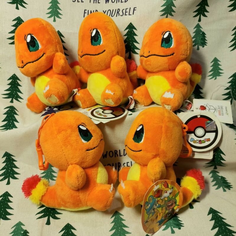 Gấu bông nhân vật Khủng Long Charmander/ Hitokage Pokémon siêu cháy